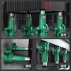HUGO screw jack hydraulic mechanical vertical/jack hand gear jack 3 tons 5 tons 10 tons 50/32 tons export quality 16T