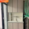 Qinkai custom-made aluminum alloy door cabinets, measuring and measuring in the same city, simple 2 years, one-stop production. Custom-made aluminum alloy door cabinets, measuring and measuring in the same city, simple