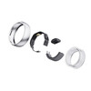 Be Easy Smart Ring Sleep Blood Oxygen Heart Rate Body Temperature Exercise Monitoring Ring Waterproof Birthday Gift for Women No. 11