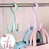 Jingdong Logistics Bathroom four-claw hook, rotatable four-claw hook, multi-functional bag, coat and hat hook, shoe rack, punch-free storage artifact, one hook, multi-purpose, rotatable four-claw hook*2 pcs