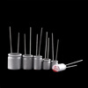 Zejie solid electrolytic capacitor 6.3V 10V 16V 25V 35V 100UF 220UF 470UF direct plug 1000uF6.3V6.3x12mm (5 pieces)