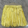 Deerskin mop wide head absorbent mop wide head flat head chicken skin old-fashioned household old style cleaning large size traceless yellow basic color 1 set