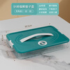 Spide dumpling box special frozen dumplings multi-layer refrigerator storage box household dumpling tray quick-frozen crisper freezer box supermarket quality PP material - timed freshness lock dark green one layer zero cover丨holds 10 dumplings丨no cover