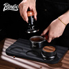 Bincoo corner coffee pressing pad silicone pressing hammer powder dispenser storage bar mat multi-functional anti-slip mat
