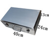Shantou Lincun 304 stainless steel tool box with wheels, thickened small and large hardware tool box, storage box, storage box, material 304, thick 1mm 40*24*13