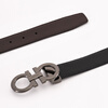 Ferragamo men's belt belt business formal wear 3.5CM wide free-cut double-sided gift for boyfriend Luxury goods 679710 689134