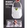 Yixinrong acrylic ice bucket high-value commercial champagne bucket plastic home bar ktv small ice bucket ice bucket ice bucket + ice clip