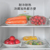 Fresh Life disposable thickened leak-proof plastic wrap cover for food contact freshness storage, elastic seal, universal plastic wrap 38cm*300 pieces (3 packs)