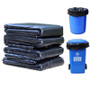 Bingyu BYjj-144 hotel property thickened garbage bag large garbage bag black plastic bag 60*80cm flat mouth 50 pieces