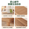 Forest language platform bed retractable bed solid wood bed frame row frame bed bedroom tatami bed pull-out bed imported beech legless single bed full beech pull-out bed 100*200cm