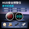 2025 new electronic dog driving safety warning instrument radar speed measurement GPS car HUD head-up display luxury colorful dual-screen version GPS + Beidou dual-mode 2025 new design