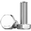 Tianzhuo Hardware 304 stainless steel external hexagonal screws and bolts complete extension screw M3M4M5M6M8M10M12M16-M20 M8*30-10 only