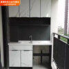 Qinkai custom-made aluminum alloy door cabinets, measuring and measuring in the same city, simple 2 years, one-stop production. Custom-made aluminum alloy door cabinets, measuring and measuring in the same city, simple