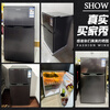 Royalstar 106 liter double door refrigerator energy-saving bass small household refrigerator mini dormitory rental compact does not occupy two days only about one kilowatt hour electric titanium dark gray BCD-106A176