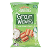 Sunbites potato chips sour cream onion wavy cereal flakes 170g Australian imported casual puffed drama snacks