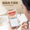 Oeiez (oeiez) Oeiez double-sided small mirror to carry with you when you go out, make-up mirror, pocket folding mini unbreakable dormitory square mirror