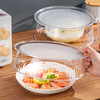 Fat Donglai's same style microwave oven splash-proof cover, high temperature resistant bowl cover, household meal cover, food-grade plastic microwave oven, food-grade material, heightened version