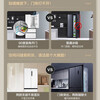 Haier refrigerator 500L white French multi-door zero-distance free embedded dual-frequency air-cooled first-class dual-frequency ultra-thin large-capacity home appliance BCD-500WGHFD4DW9U1