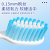 Kejiekejing adult soft-bristle toothbrush 6 pieces recommended for family sharing Gum protection rounded filaments care for sensitive and deep cleaning