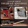 Yikeai imported lambskin suitable for Huawei matex7 mobile phone case matex6 rotating wristband stand protective cover for men and women new Dunhuang gourd lens all-inclusive anti-fall ultra-thin gold Dunhuang gourd red invisible wristband + metal stand + smart sleep Huawei Mate X6 Collector's Edition