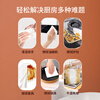 Made in Jingdong, rolled kitchen paper towels 75 sections * 8 rolls, kitchen paper towels, oil-absorbing paper, large size package, Jingdong express delivery