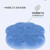 Jingchuan Asahi foot massage bath mat bathroom silicone floor mat large non-slip with suction cup to remove dead skin and brush feet lazy man's artifact cat claw foot massage - sky blue 30*30cm