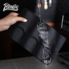 Bincoo corner coffee pressing pad silicone pressing hammer powder dispenser storage bar mat multi-functional anti-slip mat