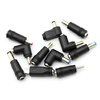 Dafuri dc DC power conversion plug adapter 5.5/2.1 female to male charger laptop adapter DC5.5x2.1 female to 4.0x1.7 power adapter