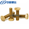 Jiang Zhiai brass external hexagonal bolts/copper screws m5m6m8m10m12M14M16*40*45*50*60*65*70*80 M20*100 (1 piece)