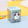 Cartoon double-hole pencil sharpener for students, small portable pencil sharpener, student pencil sharpener, pencil sharpener, random 1 piece