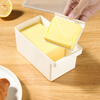 Badger butter box distribution box storage box with lid refrigerator storage box slicer cheese cheese cutter large