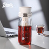 Bincoo Cold Brew Pot Coffee Cold Brew Cup Portable Cold Brew Bottle Cold Brew Cup Glass Couple Water Cup Ice American Coffee Pot Transparent White 600ml+Gift