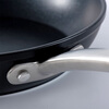 MUJI aluminum alloy non-stick frying pan, frying pan, kitchenware, omelette pan, household pan MCJ3CC4A, inner diameter 24cm