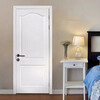 Solid wood door, painted door, French American door, bedroom door, cream style white composite room door, kitchen and bathroom door customization, solid wood composite painted door 1