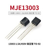 TaoTimeClub triode MJE13003 13003 1.5A/450V high voltage tube 10 pieces
