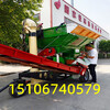 Wen Yijia forklift feeding corn threshing machine large fully automatic threshing machine with high output and high efficiency self-propelled threshing wine red