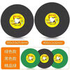 An Junsheng cutting disc 350 type 400mm cutting machine large slice metal stainless steel special resin sharp wear-resistant grinding wheel disc only shipped good goods double black + wear-resistant type with 350 type 6 pieces get 2 pieces free 8 pieces shipped