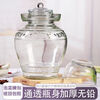 Lead-free glass pickle jar household thickened sealed container sealed jar pickling bottle jar sealed jar pickled container thickened 5 catties (with inner cover) transportation damage guaranteed
