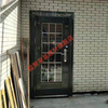 Meikejie 304 stainless steel single-door and mother-door home custom-made thickened double-door balcony top floor stainless steel anti-theft door thickened glossy rose gold customized (price per square meter)