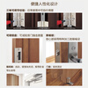 Panasonic Japanese simple custom paint-free wooden composite bedroom bathroom door MJZA2L10 EW Akita off-white