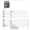 Schneider NS800N molded case circuit breaker NSX800N 1000 1250 1600A3P/4P MIC2.3 MIC 2.0 (conventional) 630A 3P