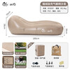 Shanyue Inflatable Sofa Outdoor Inflatable Mattress Air Cushion Bed Lazy Noon Break Camping Folding Nap Bed Air Recliner Accompanying Quicksand Gold (Including Electric Air Pump)