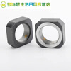 Junmo ball screw lock nut radial anti-return anti-loosening square anti-slip nut M6*0.75 lock nut with copper