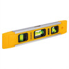 Deli level high-precision small with strong magnetic mini flat water level aluminum alloy ruler balance measurement level torpedo level 230mm