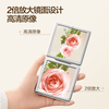 Oeiez (oeiez) Oeiez double-sided small mirror to carry with you when you go out, make-up mirror, pocket folding mini unbreakable dormitory square mirror