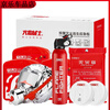 Household fire mask fire escape emergency kit set water-based fire extinguisher combination firefighting four-piece safety rope set home emergency escape 3-piece set