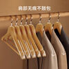 Left corner clothes hanger wooden clothes rack wooden clothes hanger hanging clothes wooden clothes drying rack wooden traceless wooden clothes hanger clothes hanger