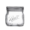 Huaixi Ball masonjar American pipe grass tobacco tea brown light-proof brown mason jar moisturizing sealed jar mason jar split lid (excluding bottle single lid)
