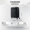 Samsonite suitcase 20-inch trolley suitcase business suitcase front opening password check-in suitcase black TD8