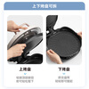 Midea electric pancake grill for home use with double-sided heating, removable upper and lower plates, pancake pan frying machine, pancake pan breakfast machine, deep baking pan, high power, large size electric pancake stall JKC3078